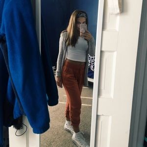 Orangish Jogger pants
